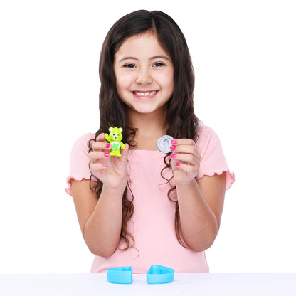 Care Bears surprise figure being held by girl