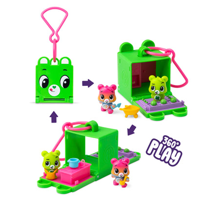 Care Bears Lil Besties Surprise Play Cubbies - 360 Play