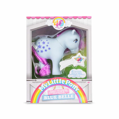 My Little Pony 40th Anniversary Original Pony in Package - Blue Belle