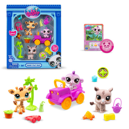 Littlest Pet Shop - Safari Play Pack - Hero Shot