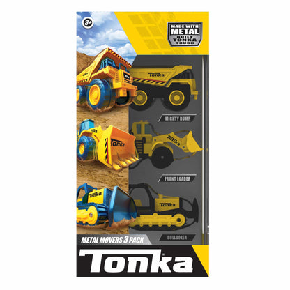 Tonka Metal Movers 3 Pack Package Front