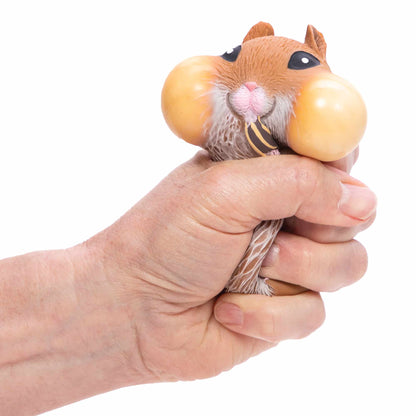 Chonky Cheeks Hamsters - Brown Squeezed