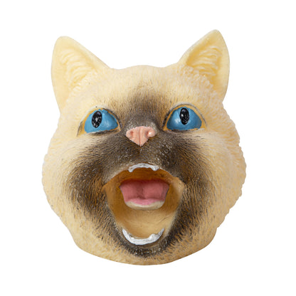 Cat Hand Puppet - Tan Front