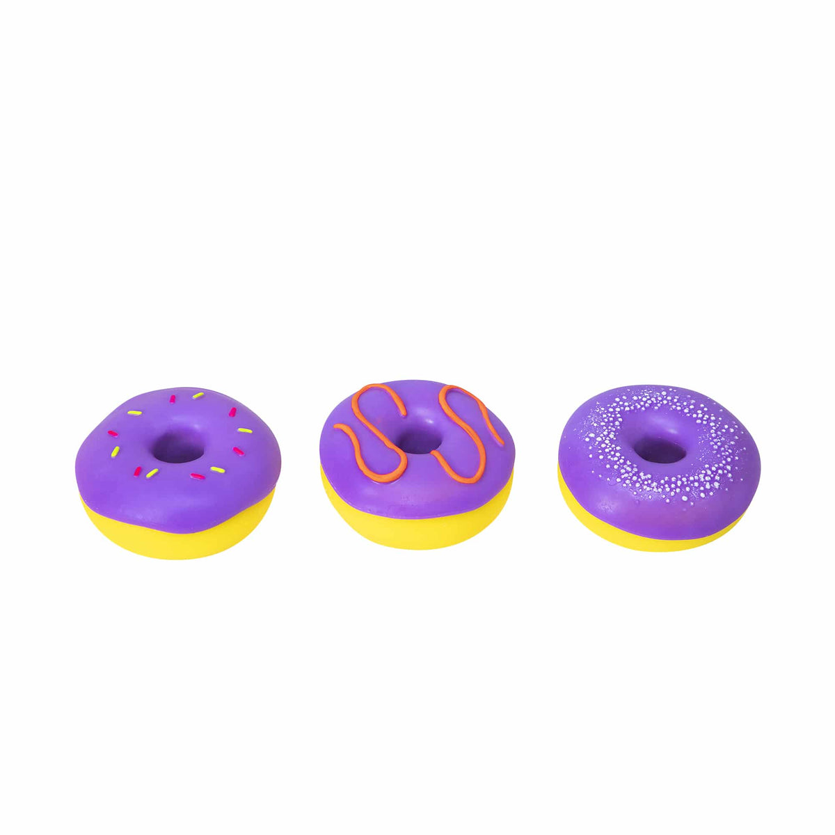 NeeDoh Dohnuts Group - Yellow with Purple Frosting