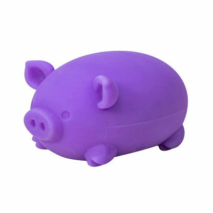 NeeDoh Dig it Pig - Purple 3Q Left
