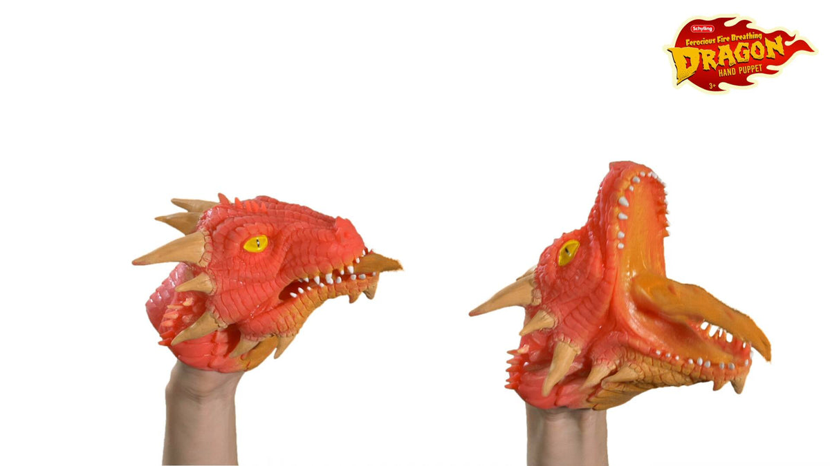 Dragon hand puppet video