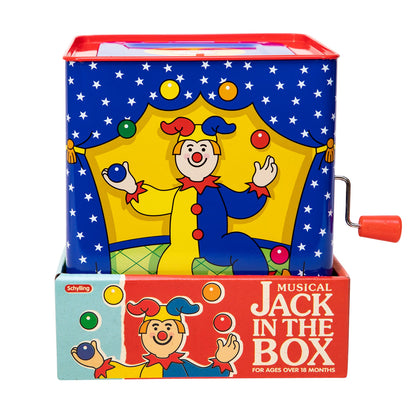 Jester Jack in the Box Unpopped Package Tray Front