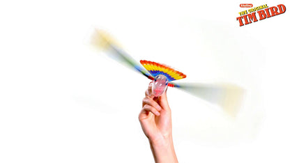Flying rainbow Tim Bird toy video