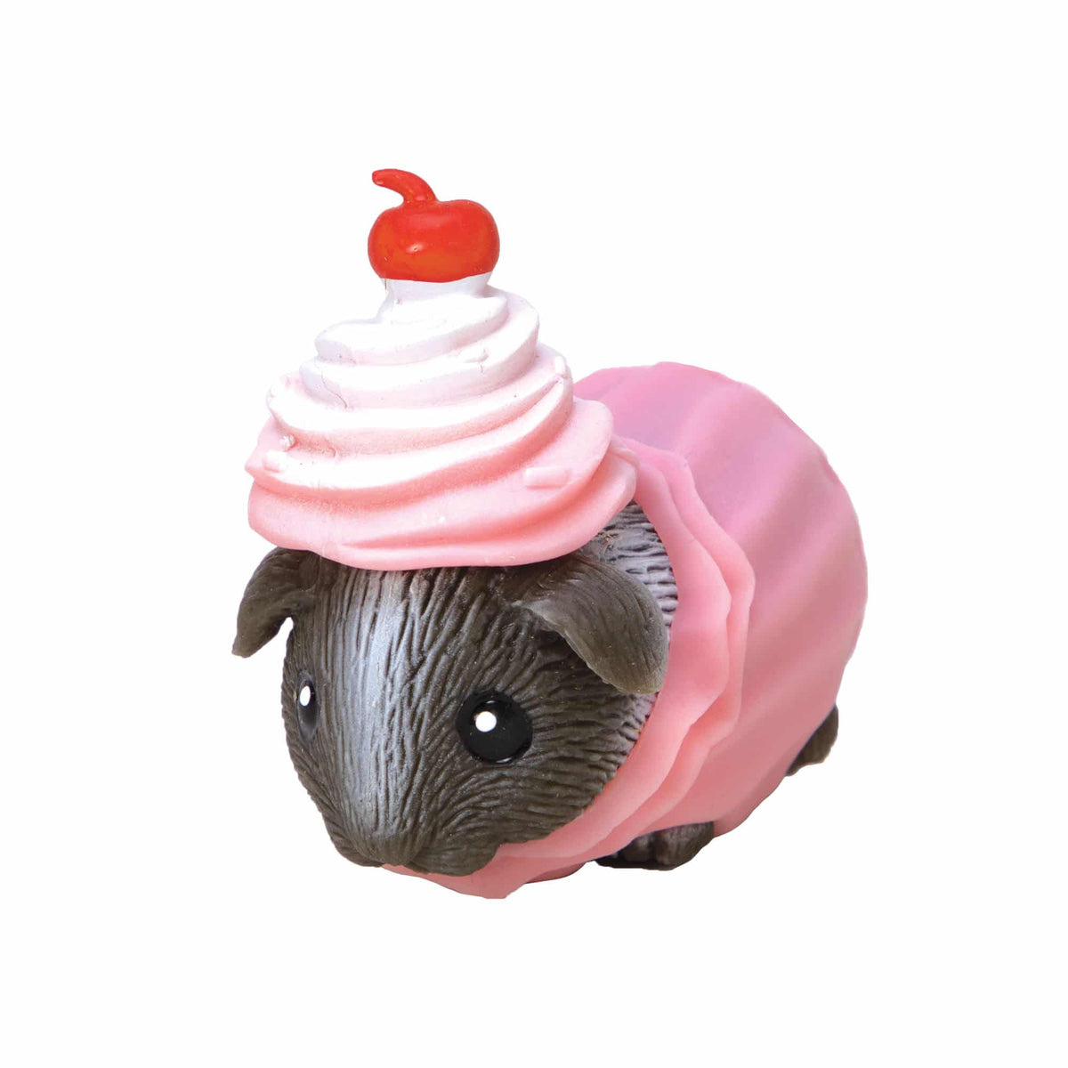 Party Animal squishy Guinea pig toy in cupcake costume