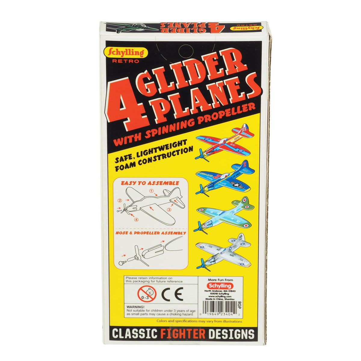 Retro Glider 4 Pack