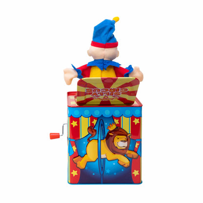 Silly Circus Jack in the Box Back Popped