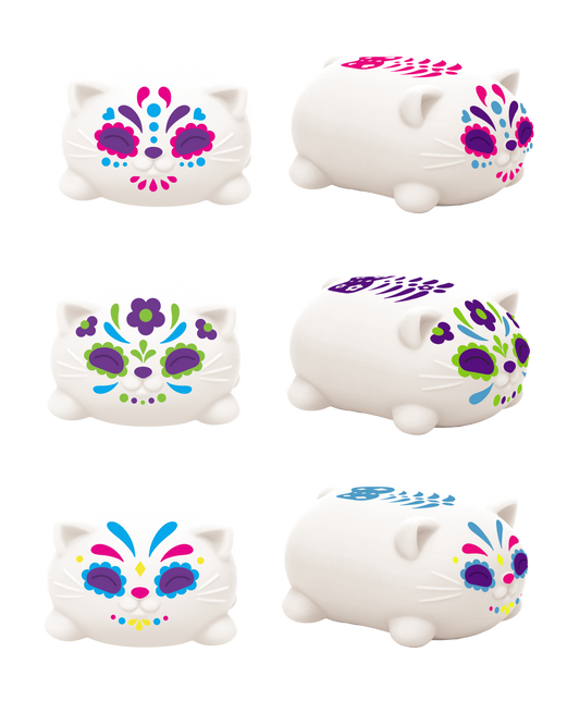 NeeDoh Sugar Skull Cats